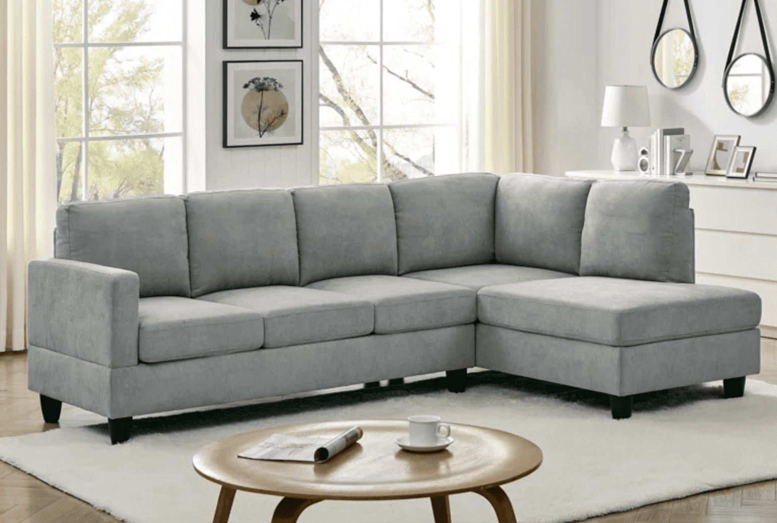 Sectional sofa under deals $500